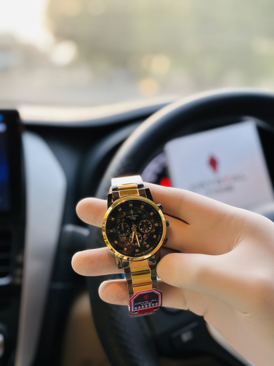 Crystal Time Watch